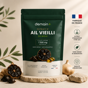 Extrait Naturel d'Ail Vieilli — Tension, Cholestérol & Bien-être global