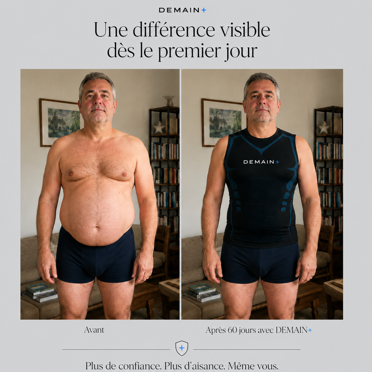 Demain+ | Débardeur de Compression Gainant