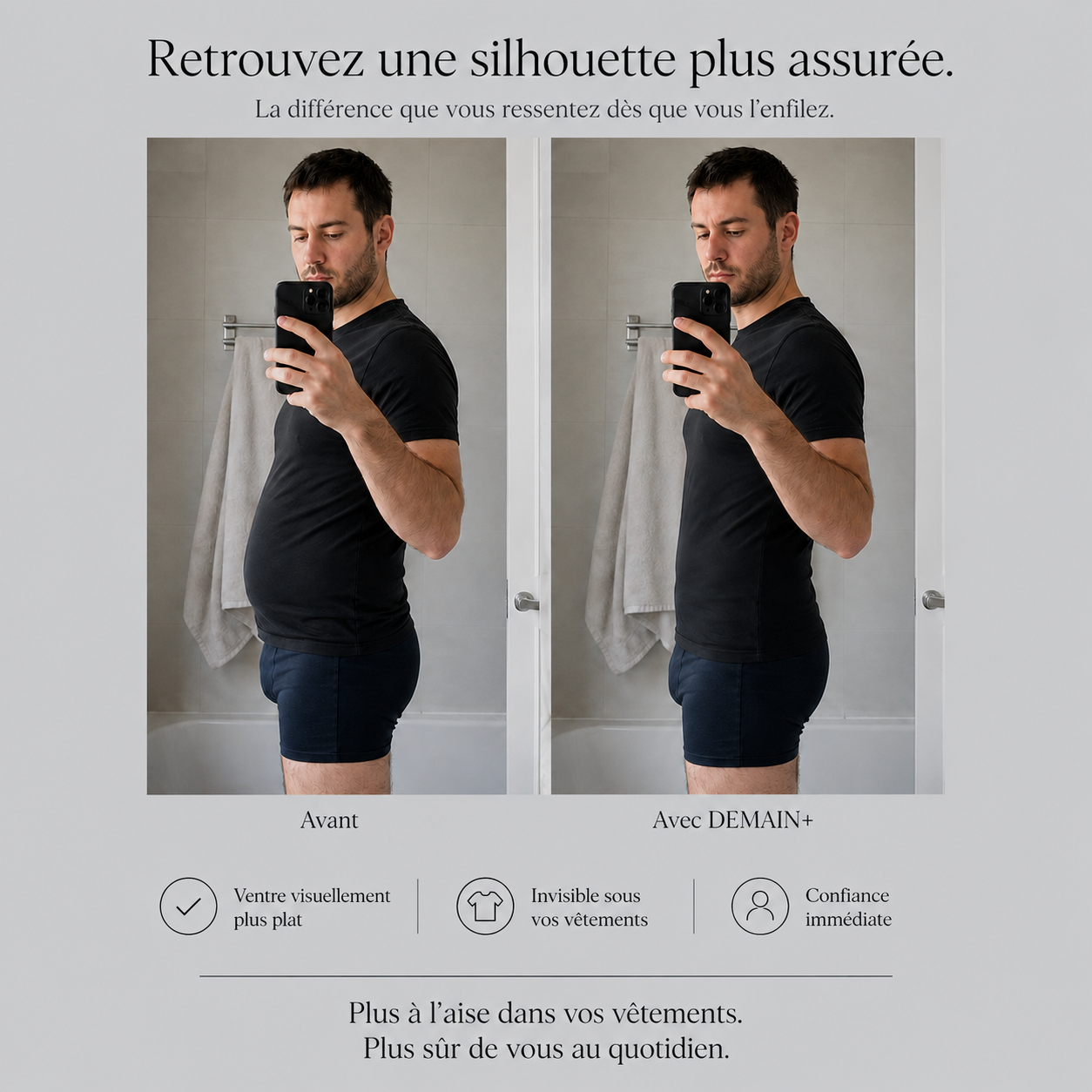 Demain+ | Débardeur de Compression Gainant