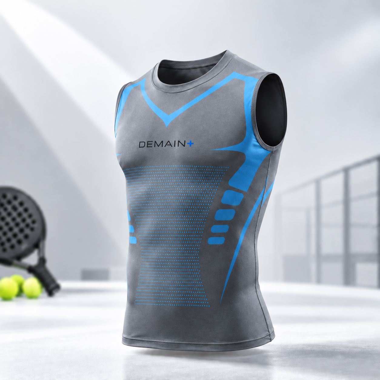 Demain+ | Débardeur de Compression Gainant Padel