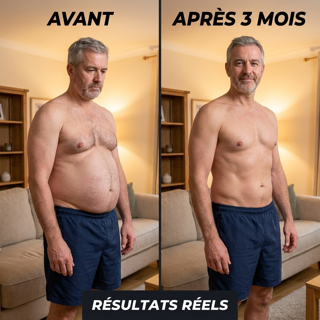 Demain+ Plus besoin de rentrer le ventre. Il reste plat tout seul.